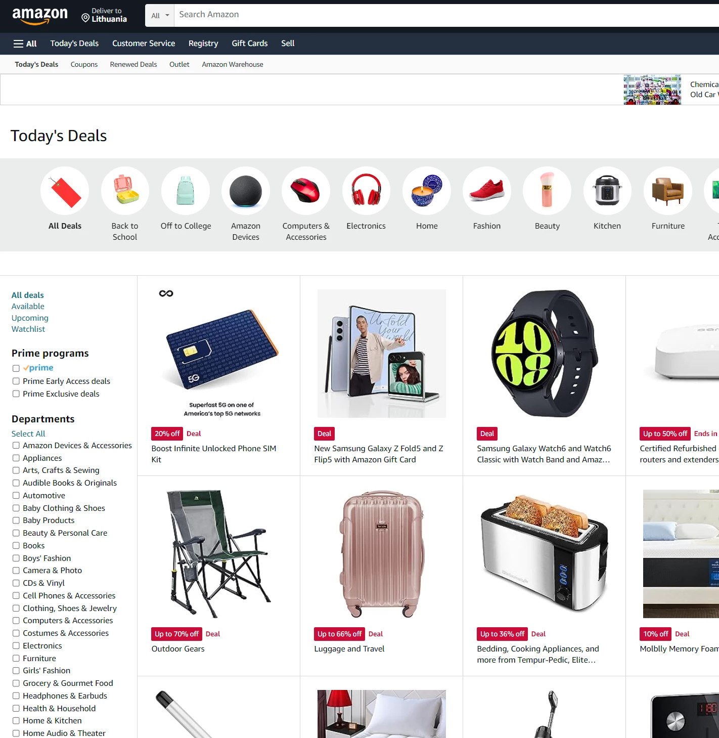 amazon-prekybos-platforma